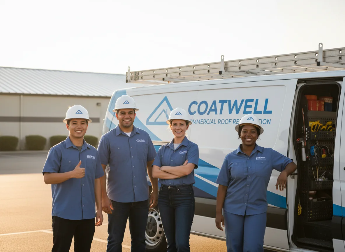 Commercial roof coating company in Glen, NH